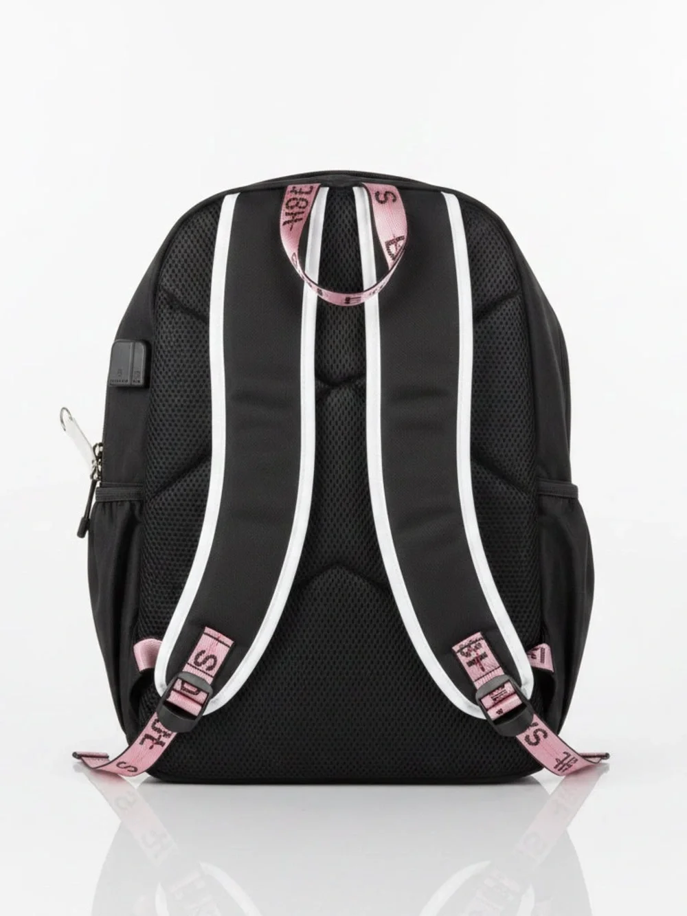 Demon Hunter Girl Black & Pink Graphic Compact Backpack - Unbranded
